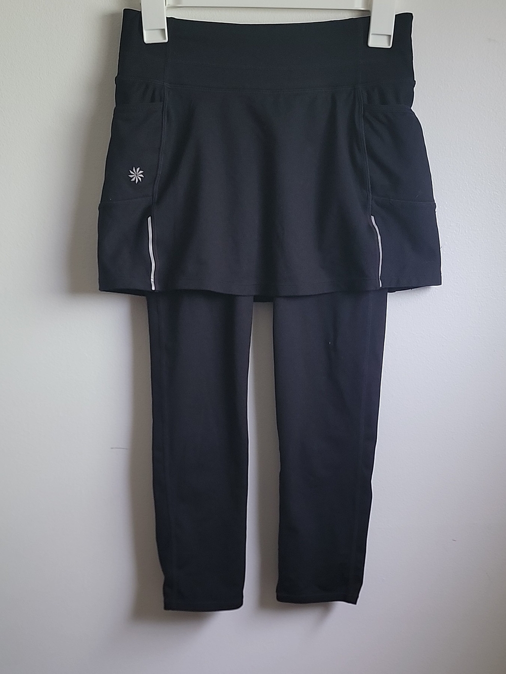 Athleta Black Girls Skort with Attached Leggings